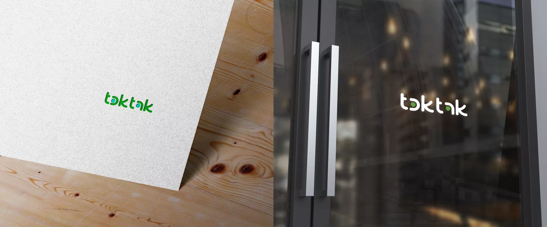 Разработка логотипа компании «Ток-Так» в Моздоке