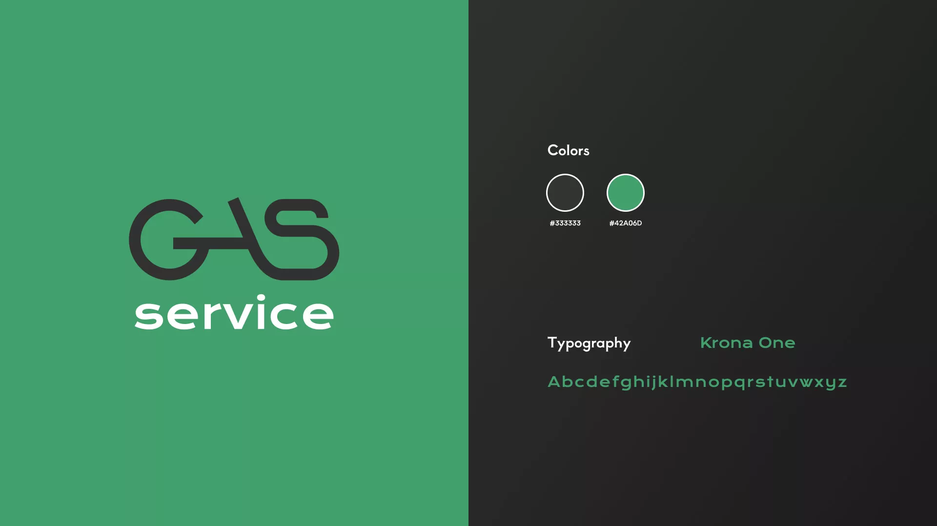 Разработка логотипа компании «Сервис газ» в Моздоке