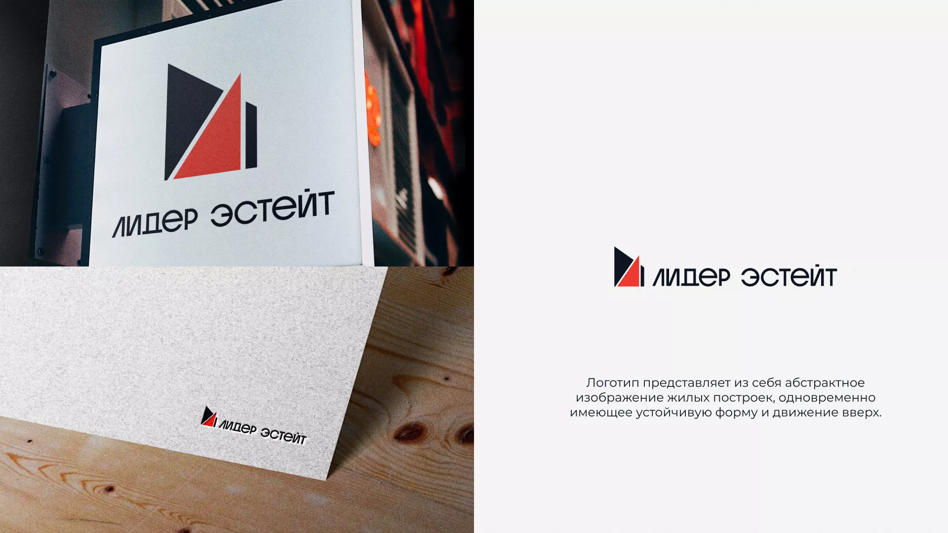 Сделали логотип для агентства недвижимости «Лидер Эстейт» в Моздоке